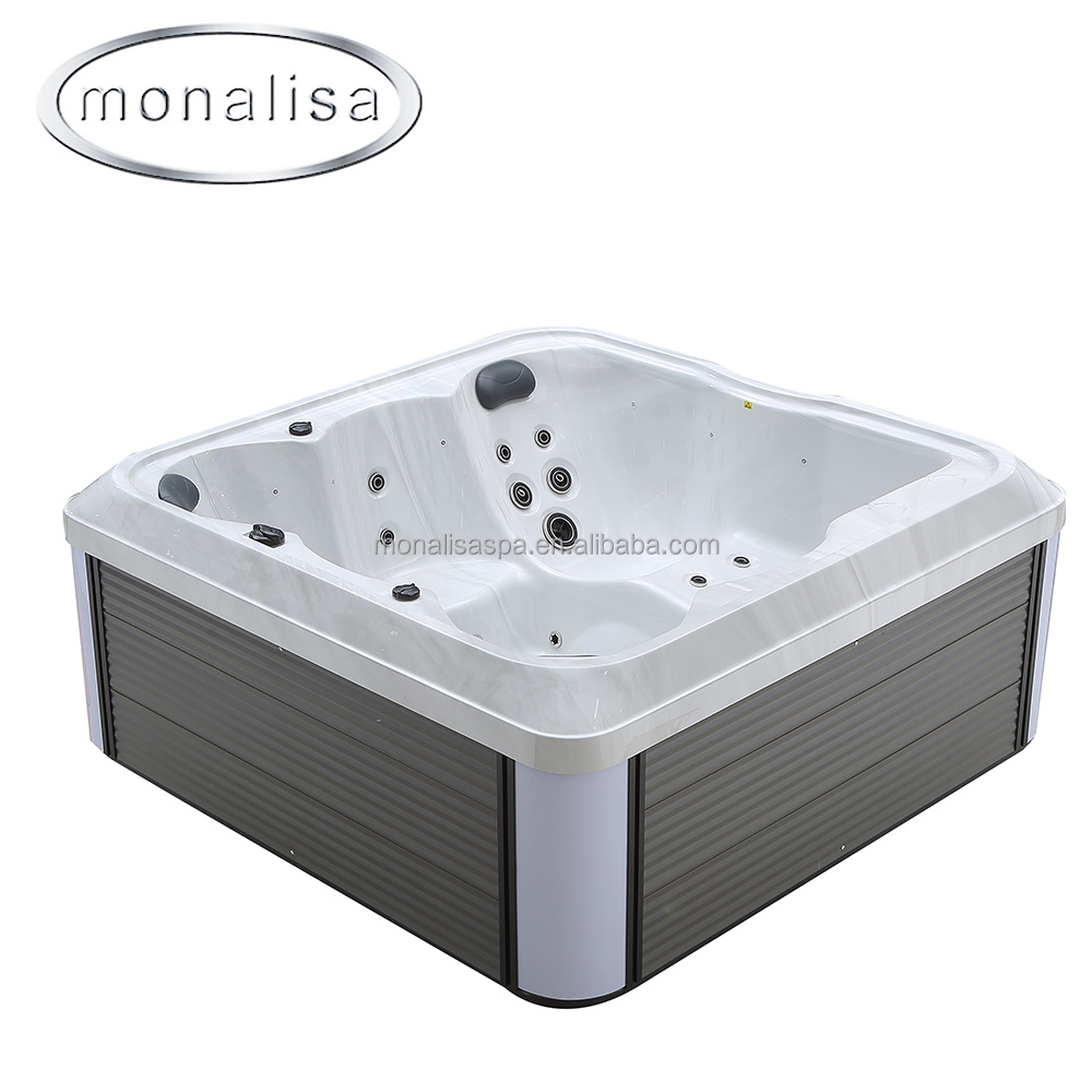 Using American Lucite Acrylic Sheet Hot Selling Outdoor High End Whirlpool Hot SPA Tub Fiberglass Pool