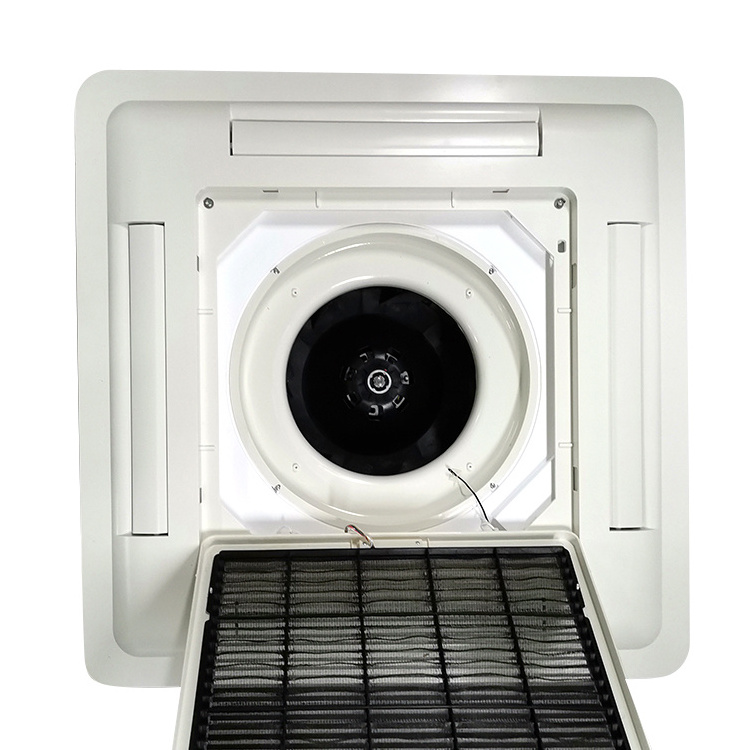 CE Certififaction Cooling Capacity 1.8-2.7kw Four-way FCU Air Two Control Card Type Room Fan Coil Unit Price