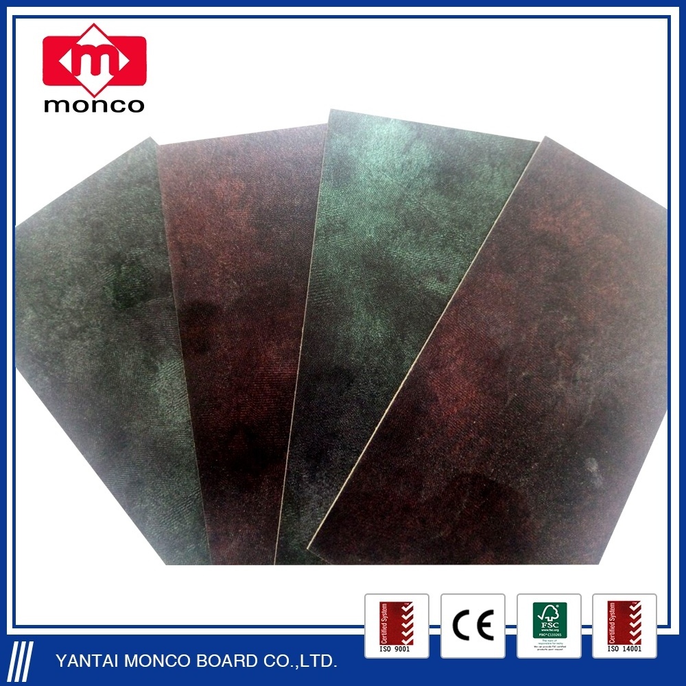 Decorative interior exterior high-pressure standard size hpl metallic finished laminate