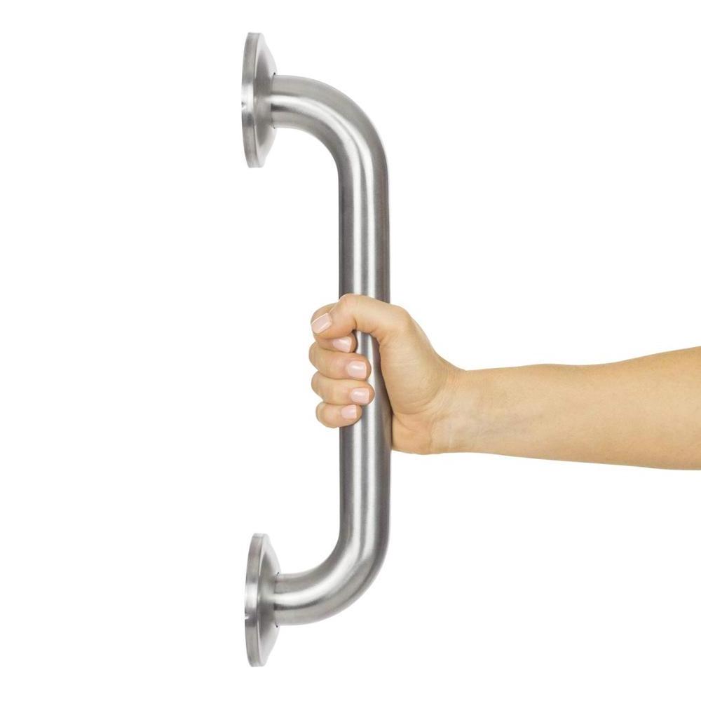 Metal Grab Bar Balance Handrail Shower Assist Bathroom Bathtub Mounted Safety shower handle