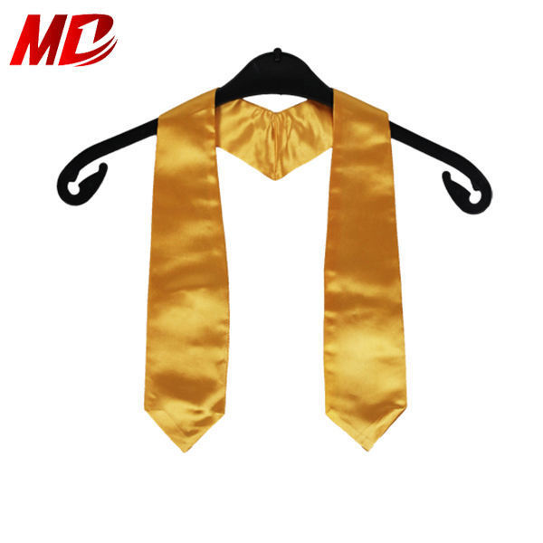 Satin Graduation Stoles Wholesale Maroon Plain Stole Academic Sash