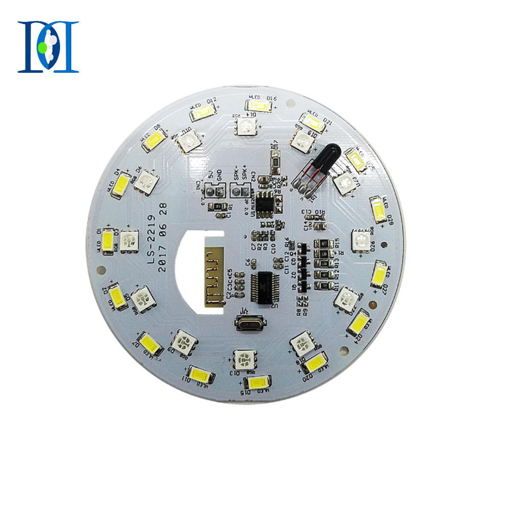 LED PCB For LED Panel , Single Side Aluminum Rigids PCB Board