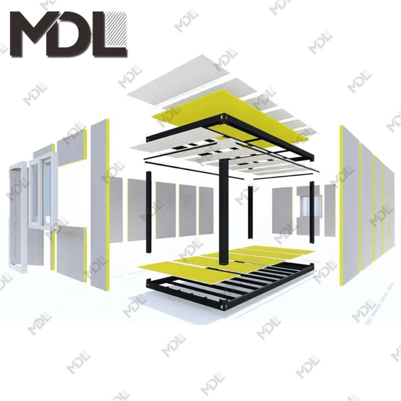 2023 New Generation Sandwich Panel Steel L.E.G.O Container House, Fast Build Container Frame, Container Van