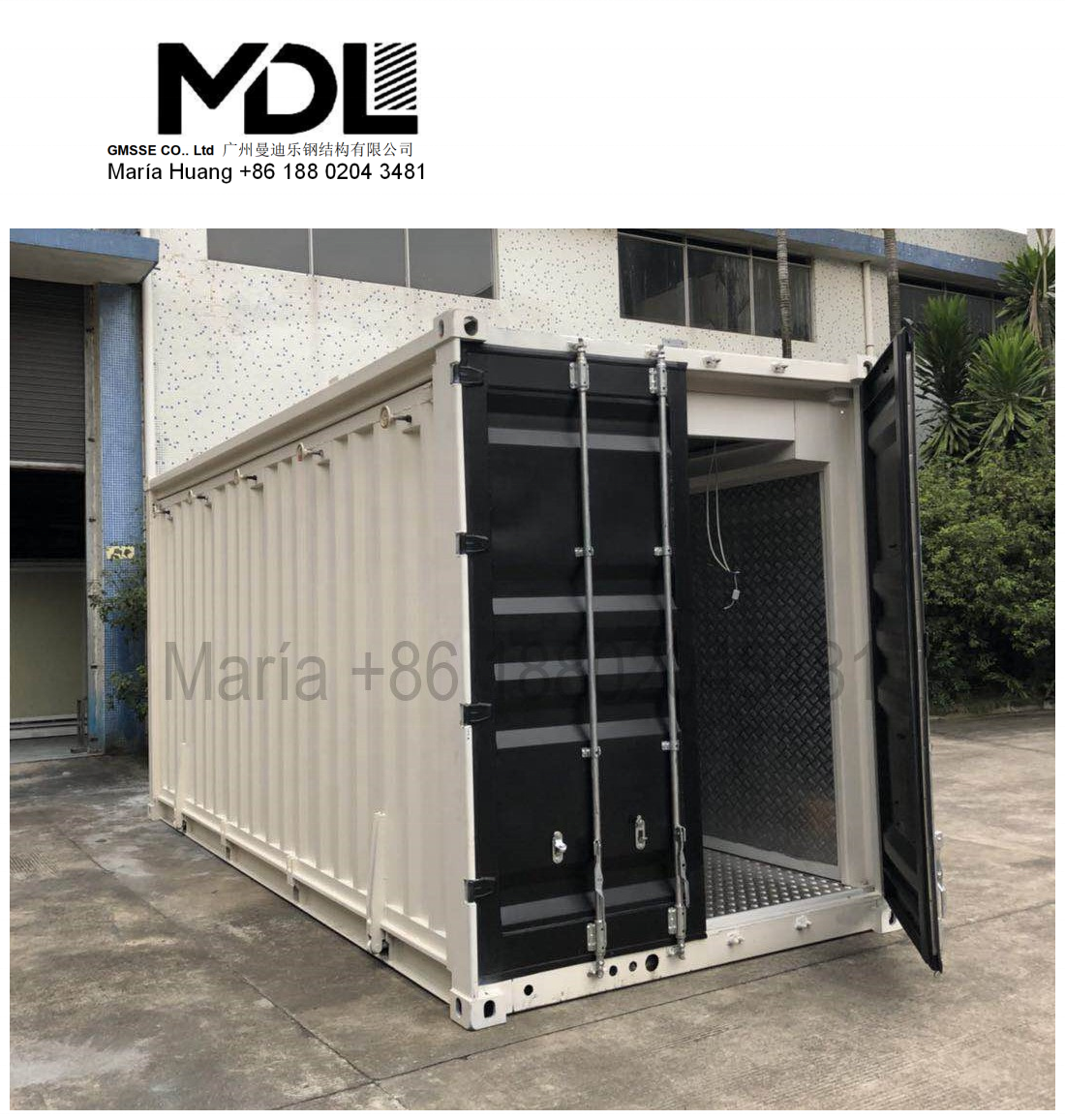 Made in China Factory price low cost good quality 20ft coffee shop prefab 20ft automatically open shipping container coffee shop