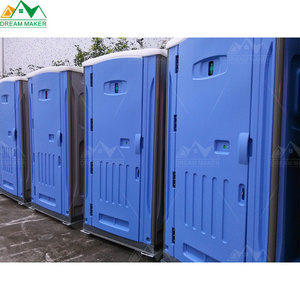 China HDPE Portable Showers And Portable Toilet Camping Trailer Mobile Toilet Outdoor Public Mobile Toilet With Shower