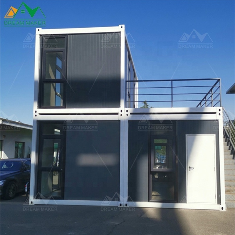 Prefabricated 3 Bedrooms Living Room Detachable Container Mobile House For Sale Container Office Flat Pack Homes China Dormitory