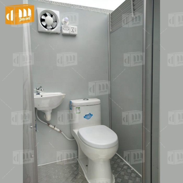 China Luxury VIP movable toilets of moving wc portable shower trailer for sale prefab mobile toilet public toilet mobile outdoor