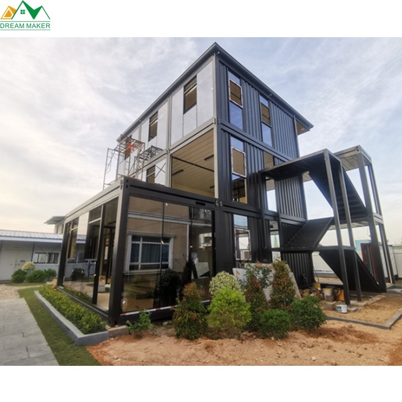 Prefab Large Container House Ready to Living Luxury For Sale Prices 40 Feet House Extendable Container Homes Casa Prefabricada