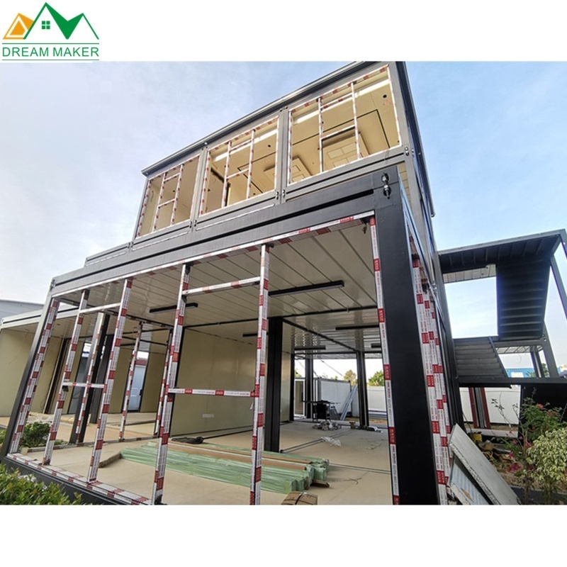 Prefab Large Container House Ready to Living Luxury For Sale Prices 40 Feet House Extendable Container Homes Casa Prefabricada