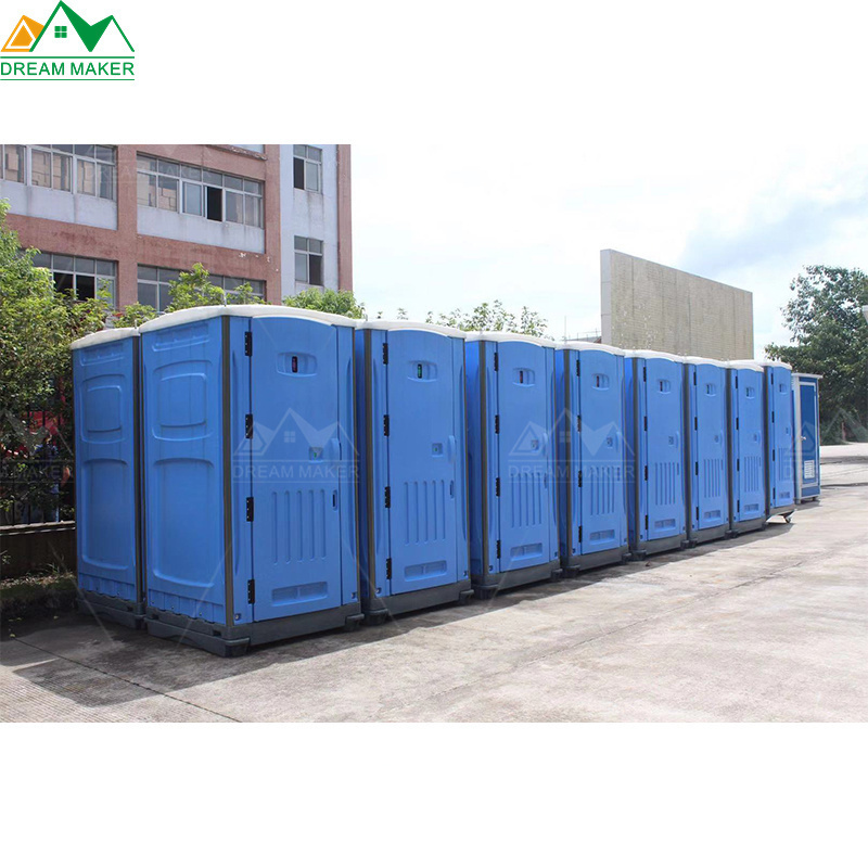 China HDPE Portable Showers And Portable Toilet Camping Trailer Mobile Toilet Outdoor Public Mobile Toilet With Shower