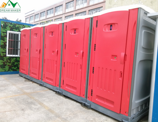 Mobile Direct Factory Hdpe Plastic Mobile Portable Toilet Trailer Public Movable Portable Outdoor Bathrooms For Sale