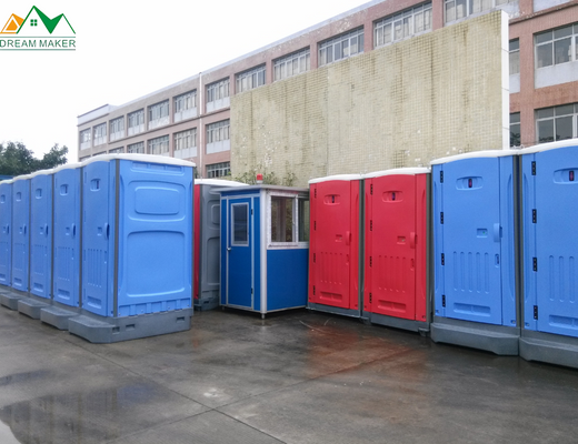 Mobile Direct Factory Hdpe Plastic Mobile Portable Toilet Trailer Public Movable Portable Outdoor Bathrooms For Sale