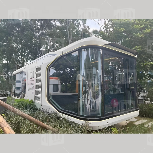 Modern Portable Mobile Bed Cabin Hotel Space Capsule Container Home House Sleep Pod Outdoor Mobile Apple Cabin Travel Trip Hotel