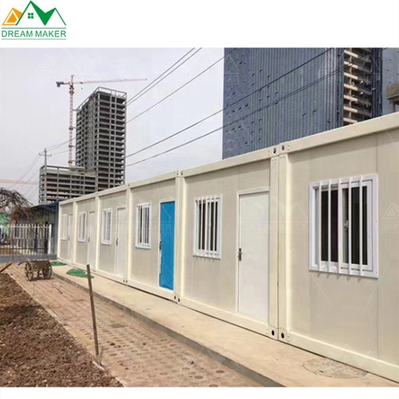 Prefabricated 3 Bedrooms Living Room Detachable Container Mobile House For Sale Container Office Flat Pack Homes China Dormitory