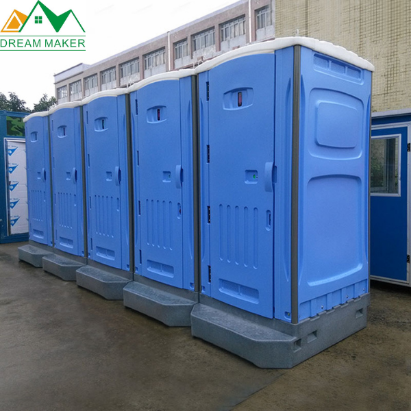 Mobile Direct Factory Hdpe Plastic Mobile Portable Toilet Trailer Public Movable Portable Outdoor Bathrooms For Sale