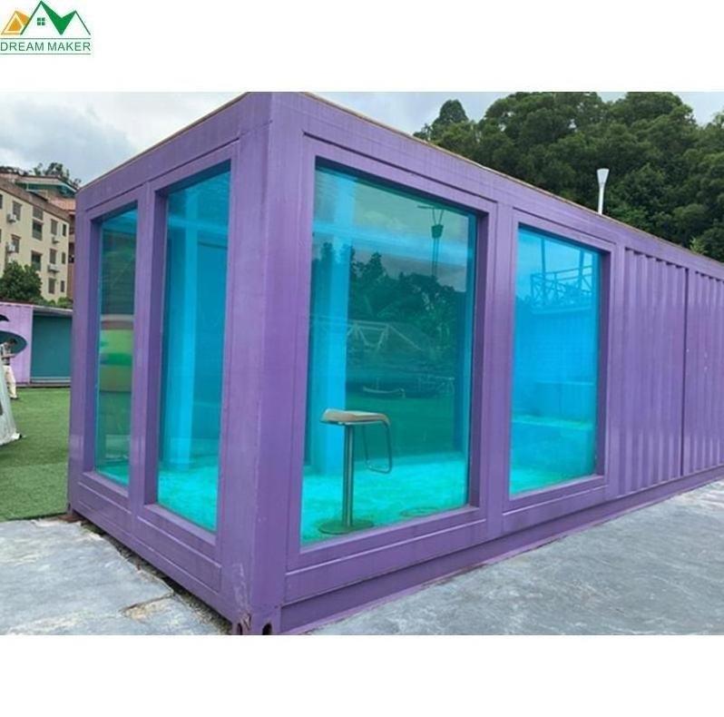 Modular Container Houses Prefab Ready Made Container House Folding Shipping Prefab Swimming Pool Container Houses Made In China