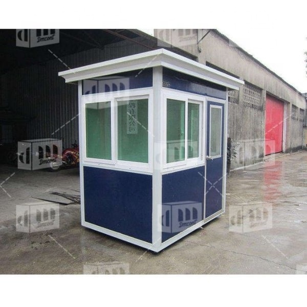 Dreammaker Modern Temporary Detachable Prefabricated Toll Tool Room Parking Ticket Outdoor Sentry Box Security Guard Shack Booth