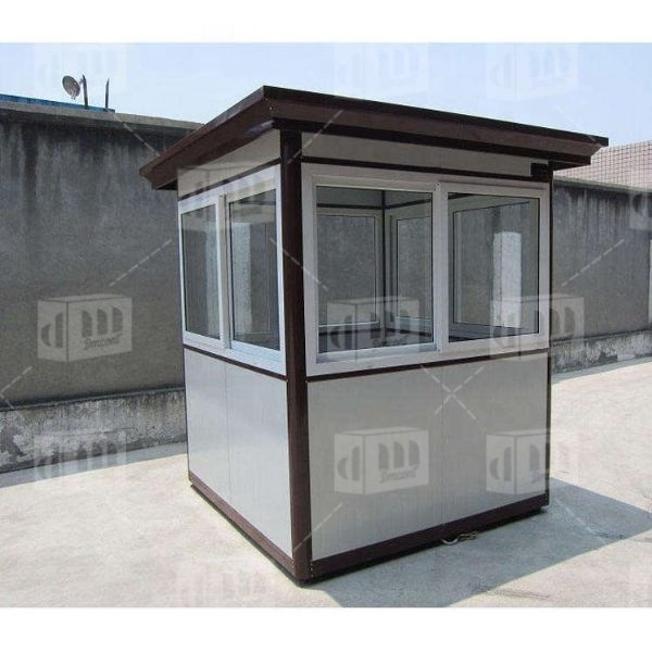 Dreammaker Modern Temporary Detachable Prefabricated Toll Tool Room Parking Ticket Outdoor Sentry Box Security Guard Shack Booth