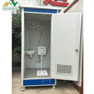 Manufacturers Wholesale Luxury Outdoor Portable Toilet Prefab Mobile Toilet And Shower Units For Sale Movable Plastic Toilet