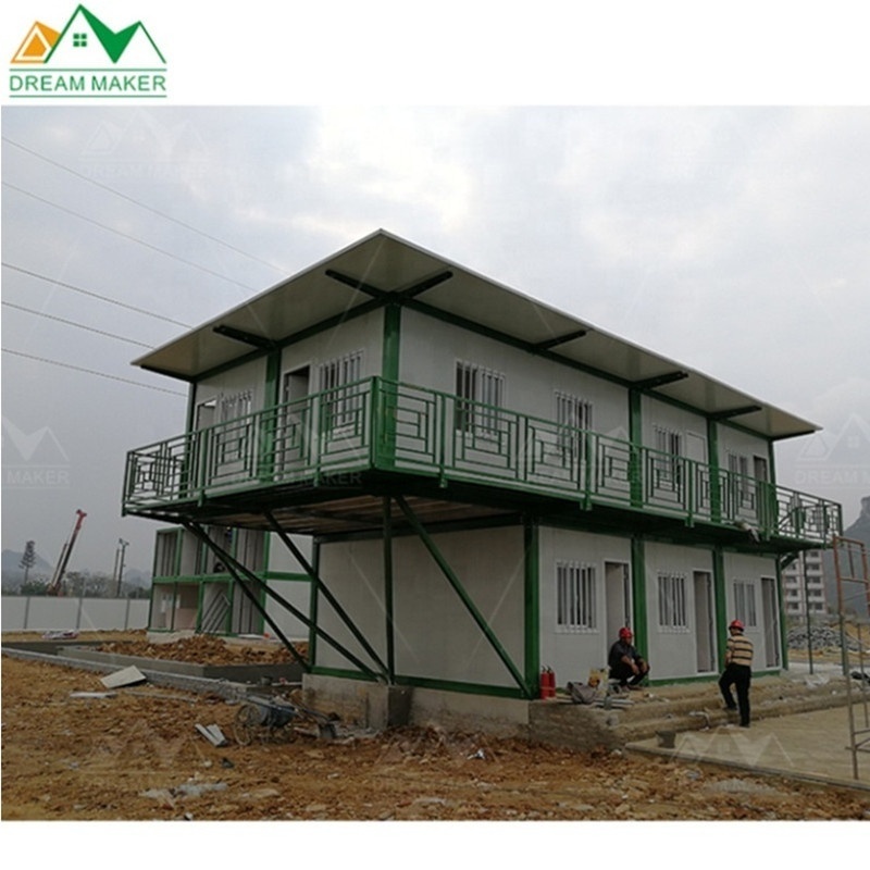 Prefabricated 3 Bedrooms Living Room Detachable Container Mobile House For Sale Container Office Flat Pack Homes China Dormitory