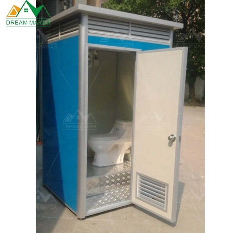 Manufacturer Public Construction Easy Mobile Portable Toilet With Shower Steel Frame Movable Toilet Business Eps Toilet For Sale