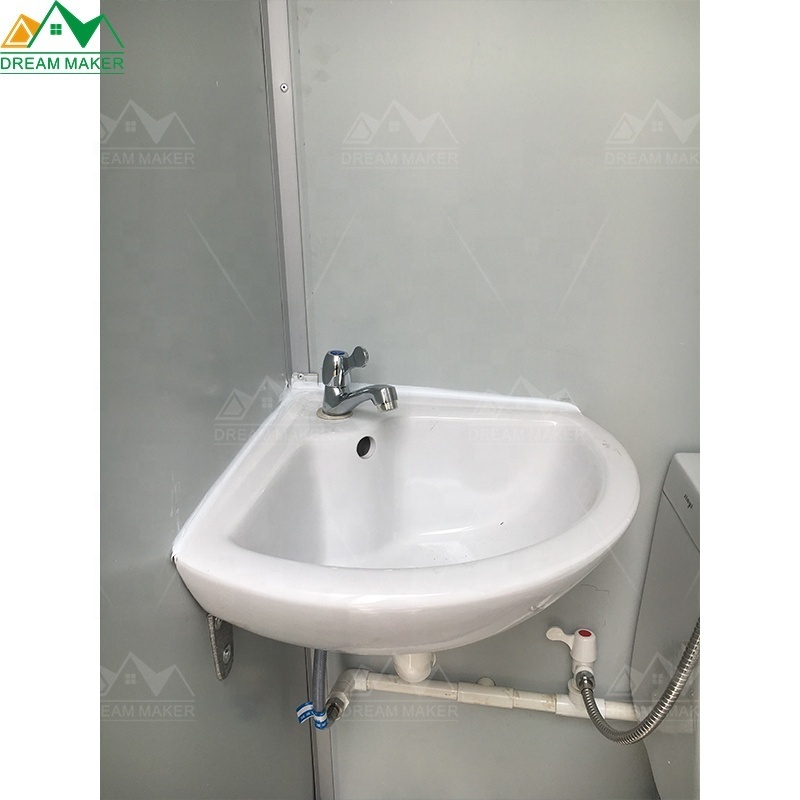 Manufacturers Wholesale Luxury Outdoor Portable Toilet Prefab Mobile Toilet And Shower Units For Sale Movable Plastic Toilet