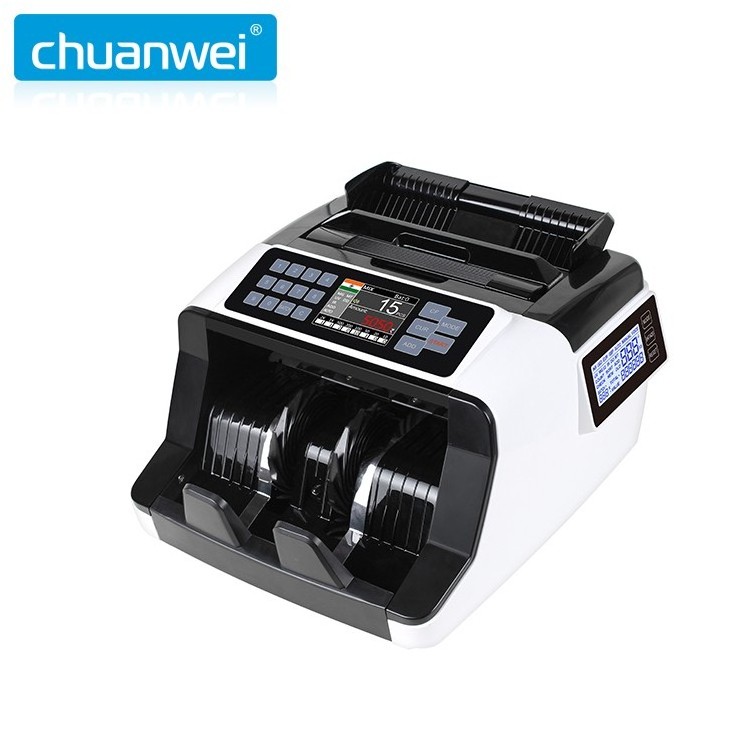 AL-7200 Counterfeit Portable Loose Money Counter with Built-in Fake Note Detection Currency Cash Note Counting Machine