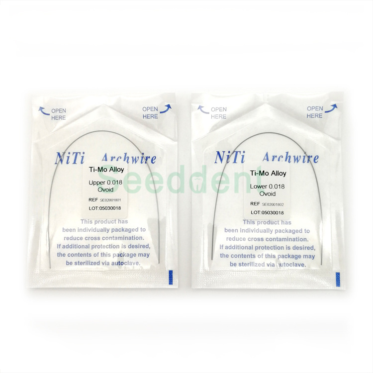 MC-O028 Dental TMA Ti Mo Alloy NITI Round Wire / Orthodontic Wire