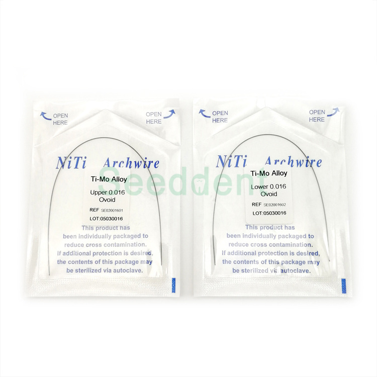 MC-O028 Dental TMA Ti Mo Alloy NITI Round Wire / Orthodontic Wire