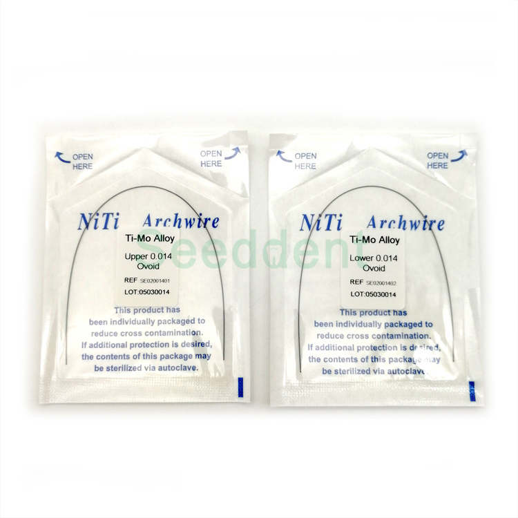 MC-O028 Dental TMA Ti Mo Alloy NITI Round Wire / Orthodontic Wire