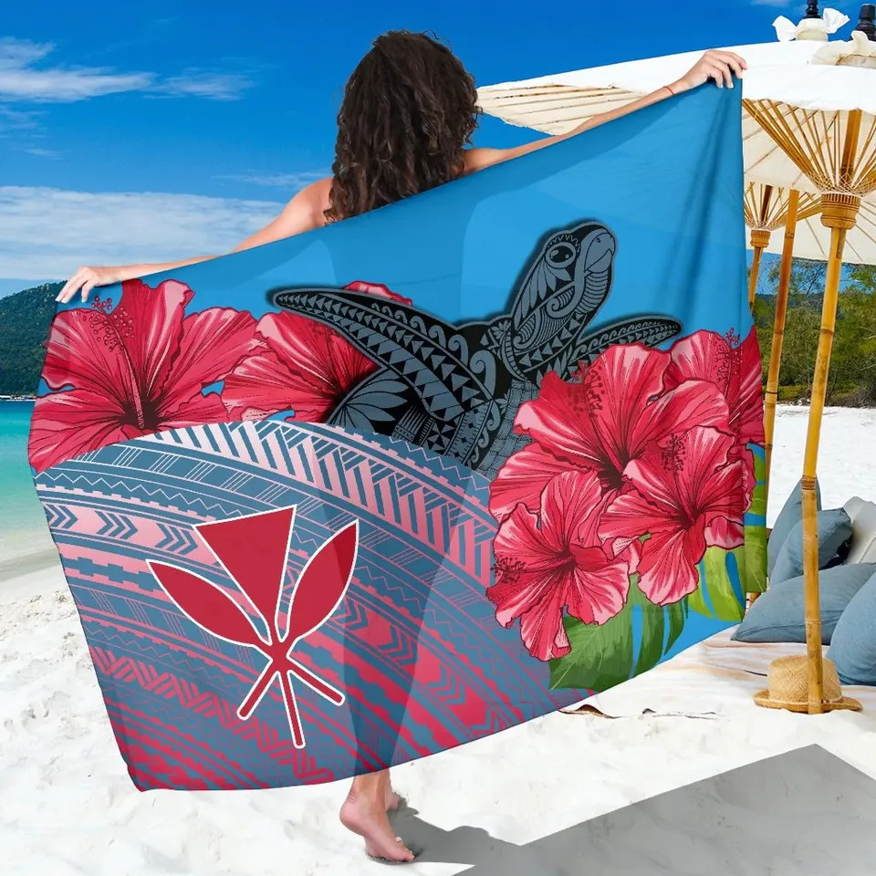 Wholesale Wide Color Selections 100% Rayon Custom Pareo Beach Sarong  Cover up Beach Dress Sarongs in Bulk Hawaiian Sarong