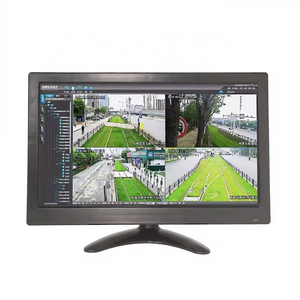 13.3 Inch Black Desktop Computer with 16:9 Aspect Ratio LED Monitor With HDMI AV BNC Signal Interface for CCTV