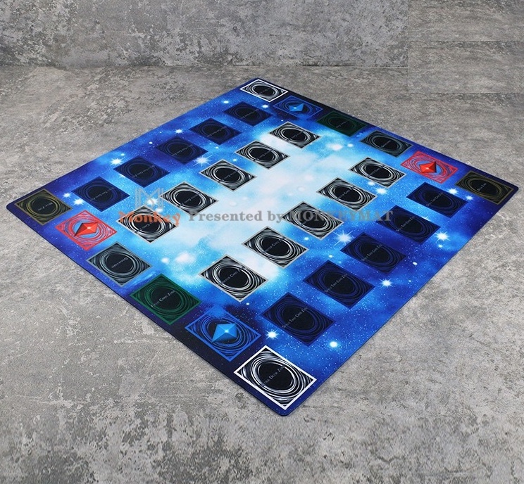 MONKEY Poker mat neoprene card game playmat with custom design