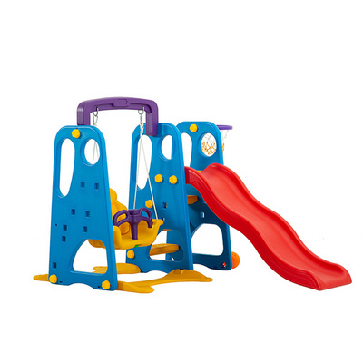 Children Plastic Swing Playground Indoor Slide And Swing Set Slide And Swing For Kids