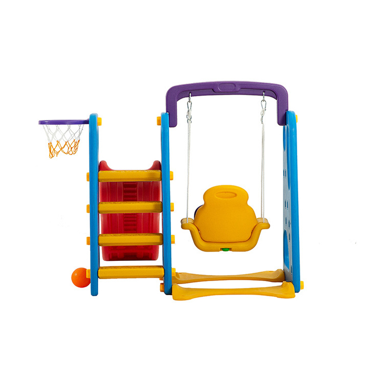 Children Plastic Swing Playground Indoor Slide And Swing Set Slide And Swing For Kids