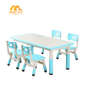 Wholesale Prices Outdoor Party Portable Dining  Folding Plastic Long Table And Chairs Set