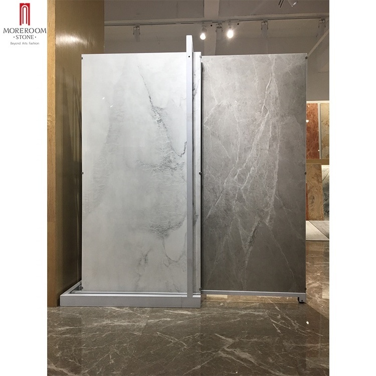 large format porcelain tile white floor big size 800x1800mm design marble calacatta look interior biggest tile