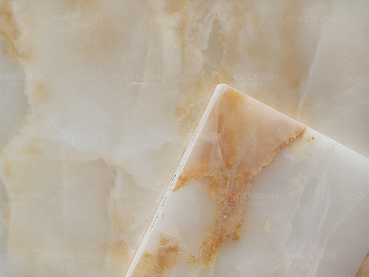 Natural Stone Panel Snow White Onyx Marble Slab Price