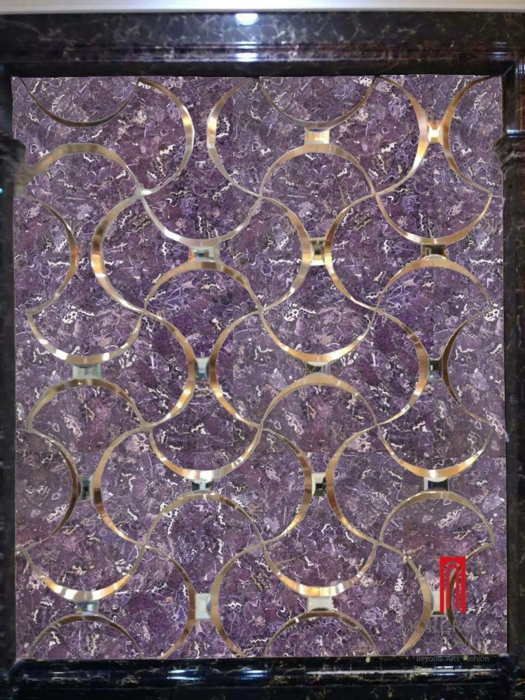 Amethyst Countertop Slab Purple Onyx Backlit Onyx Marble Glass Laminated Panel