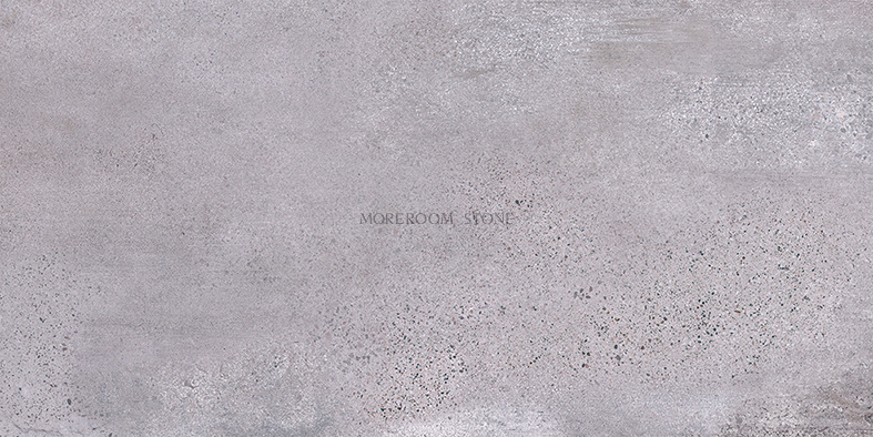 Moreroom Stone Concrete Tile No Slip Tile Matt Surface Light Grey Porcelain Tile