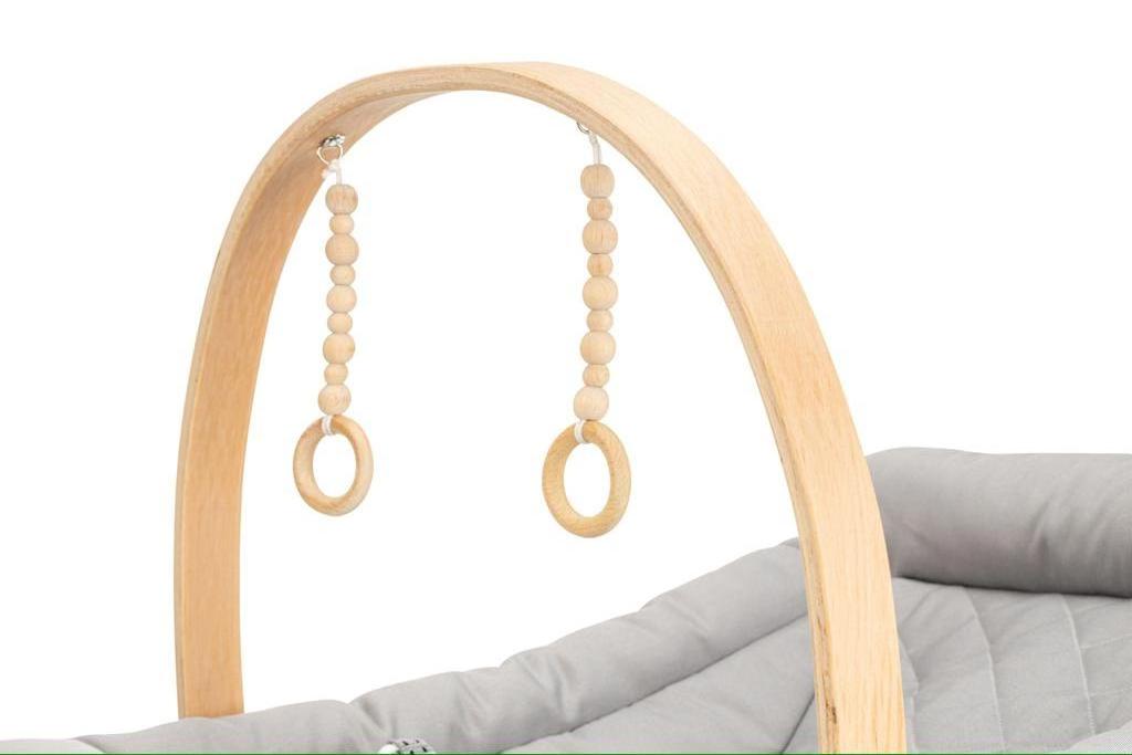 Wood Rocking Chair For Baby Sleep Kids Sofa Indoor Wooden Baby Bouncer Swinging Chair For Babies Nursery 2024