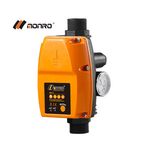 Monro EPC-4 Automatic Pressure Control For Water Pump Pressure Indicator Switch With Pressure Gauge