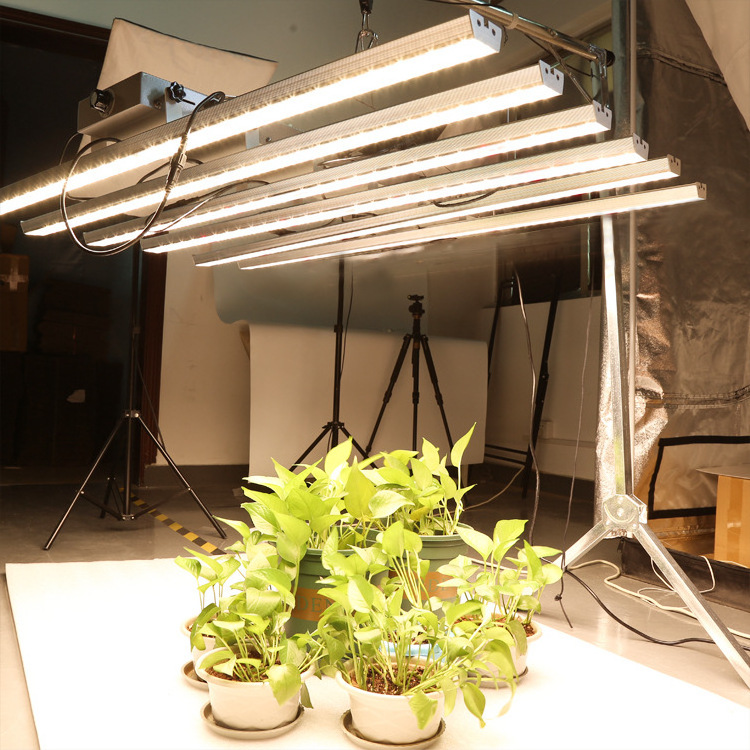 2024 latest generation samsung led chips full spectrum quantum led grow light bar hydroponic