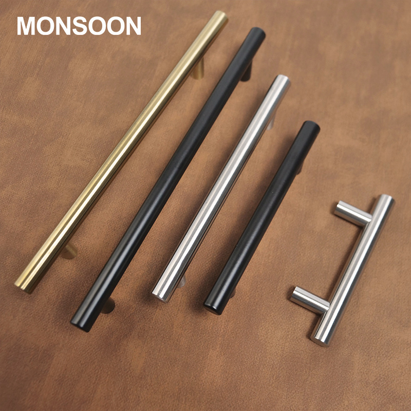 Furniture Hardware Manufacturer Drawer Kitchen Door Stainless Steel designer handle cabinet pulls