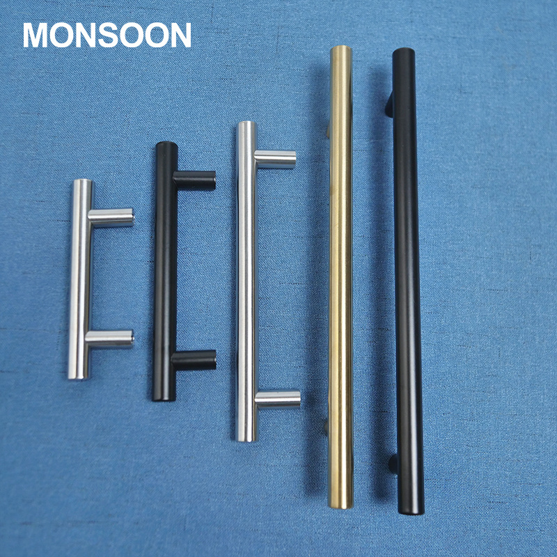 Furniture Hardware Manufacturer Drawer Kitchen Door Stainless Steel designer handle cabinet pulls