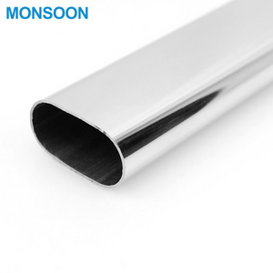 High Quality Aluminum Tube Bending Furniture Accessories Wardrobe Tube metal closet rod for closet