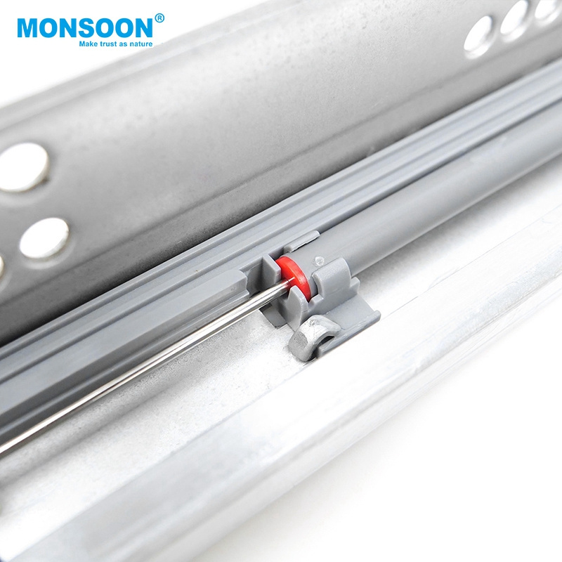 heavy duty concealed telescopic slide undermount drawer slide undermount drawer slides soft close with handles