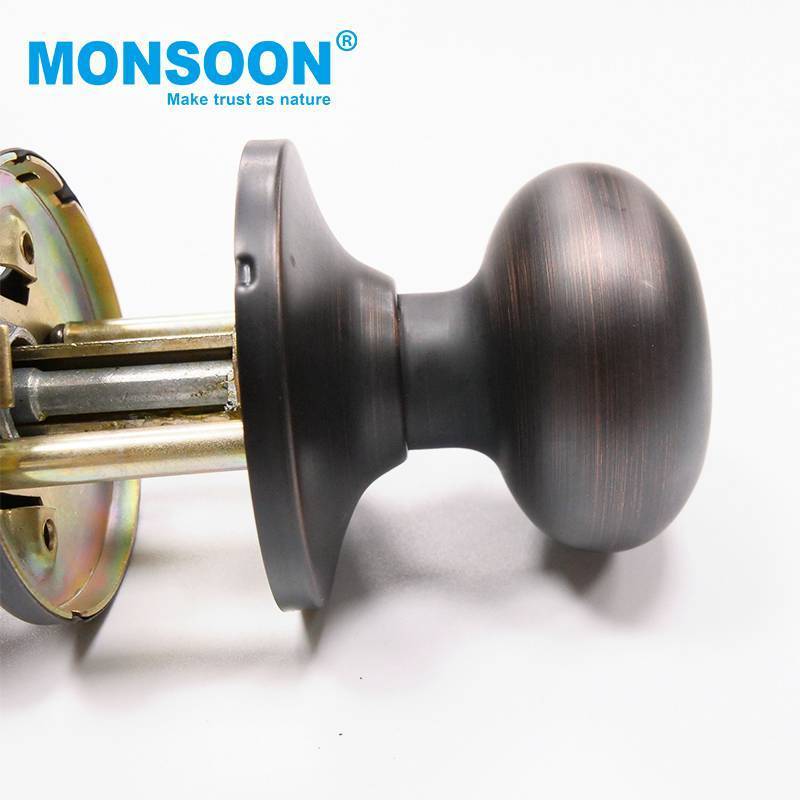 knob lock door bathroom privacy keyless door handle lever lock stainless nickel knob cylindrical door lock