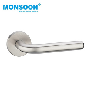 door window accessory aluminum alloy sliding lock doors lever handle locks stainless steel door handle lock