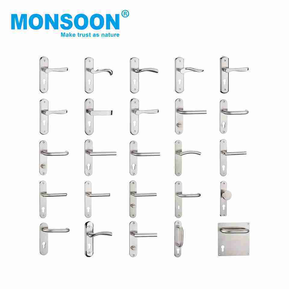 wooden door mortise lock lever handle interior antique bedroom door handle lock set stainless steel tubular hollow door handle